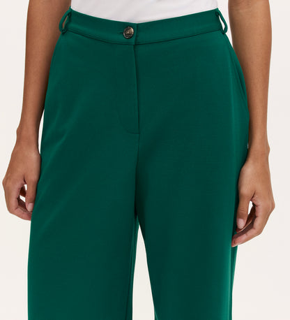 Marissa Bottle Green Wide Leg Trousers