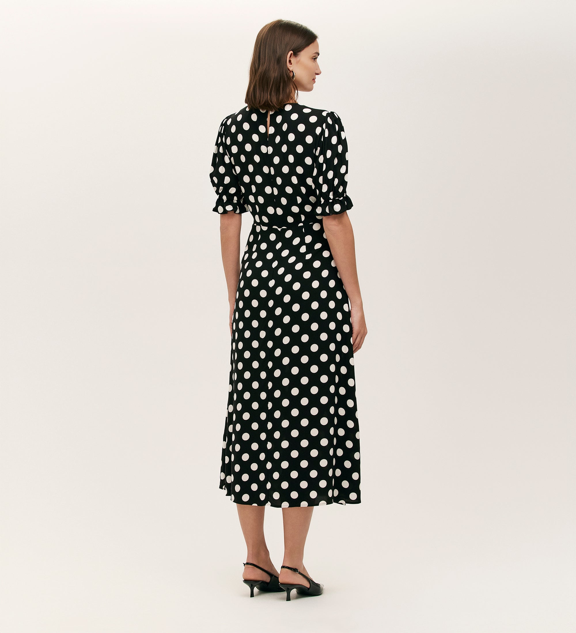 Black Polka Dot Dress
