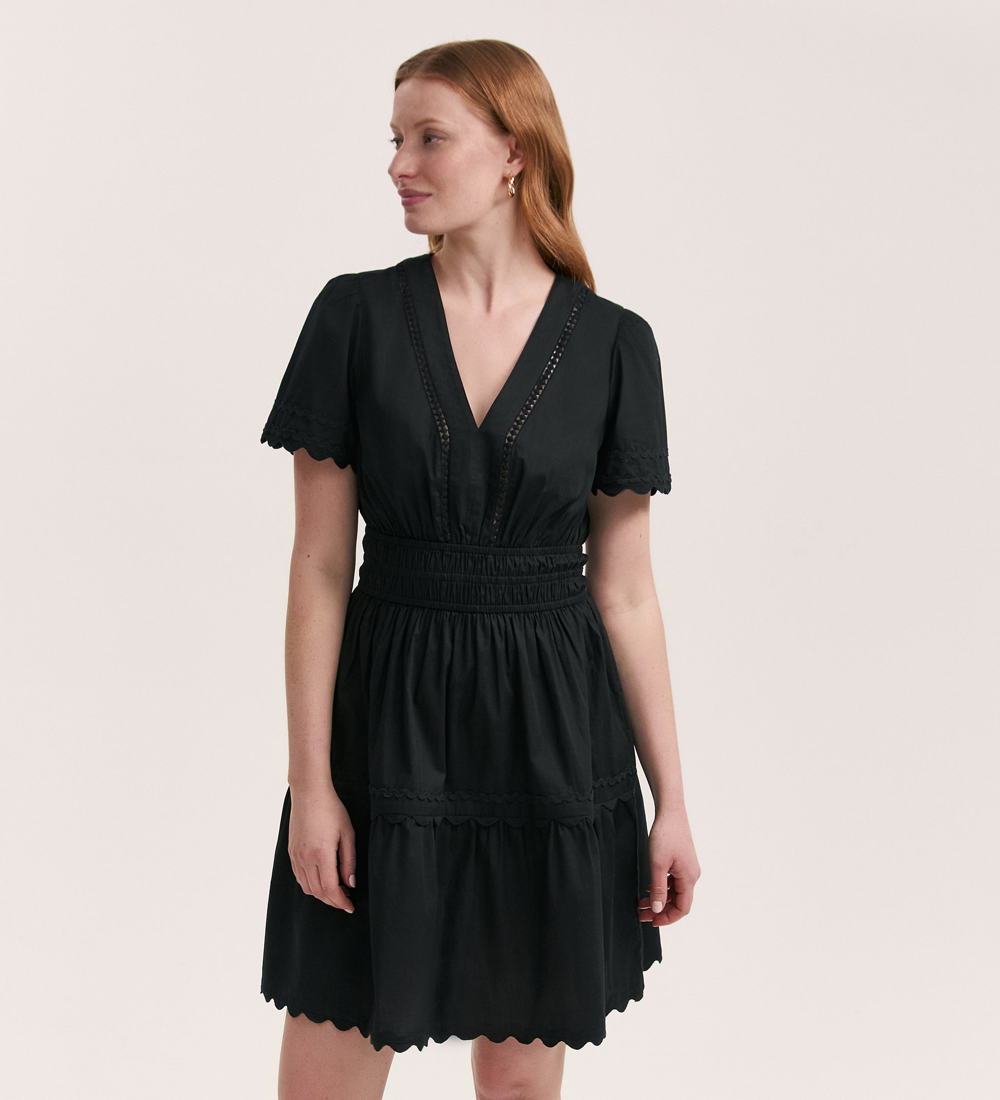 Et Ochs MAXINE DRESS - Cocktail dress / Party dress - black Et Ochs MAXINE DRESS - Cocktail dress / Party dress - black