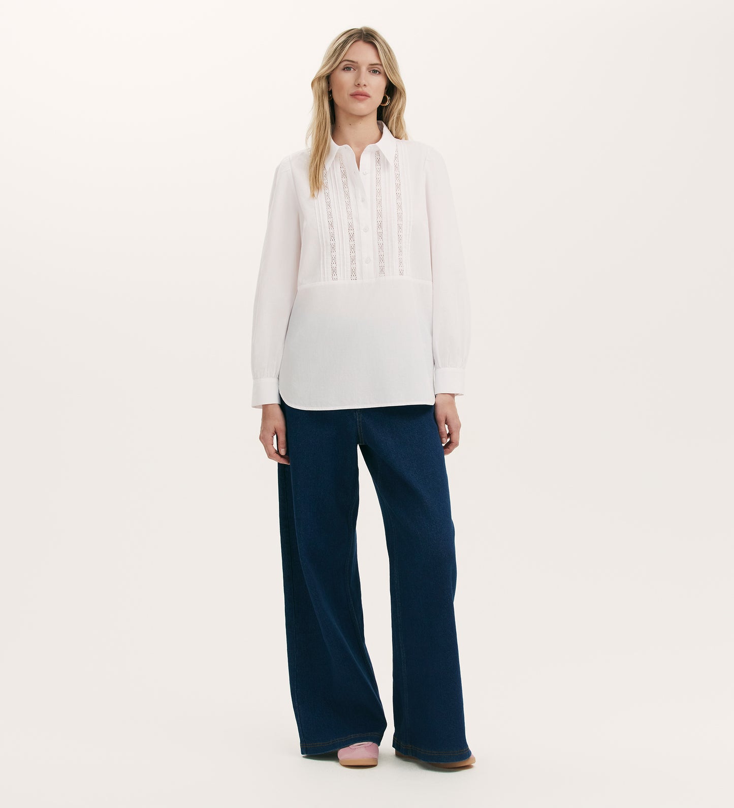 Remy White Cotton Shirt