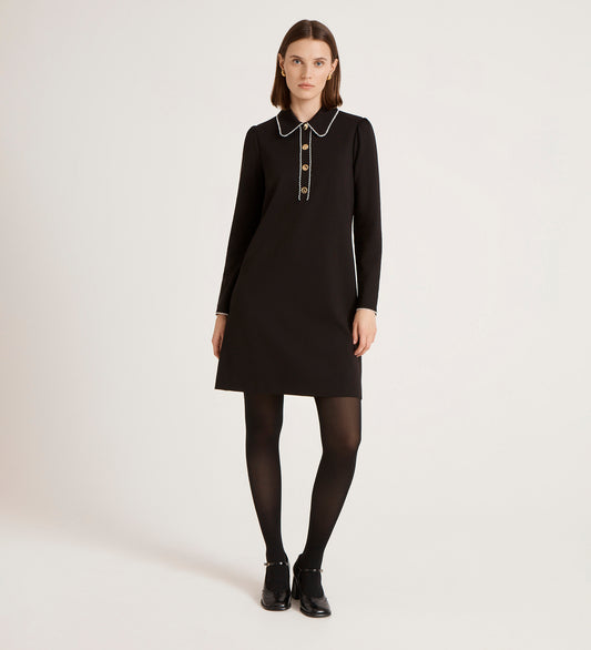 Ronnie Black Ponte Jersey Mini Dress