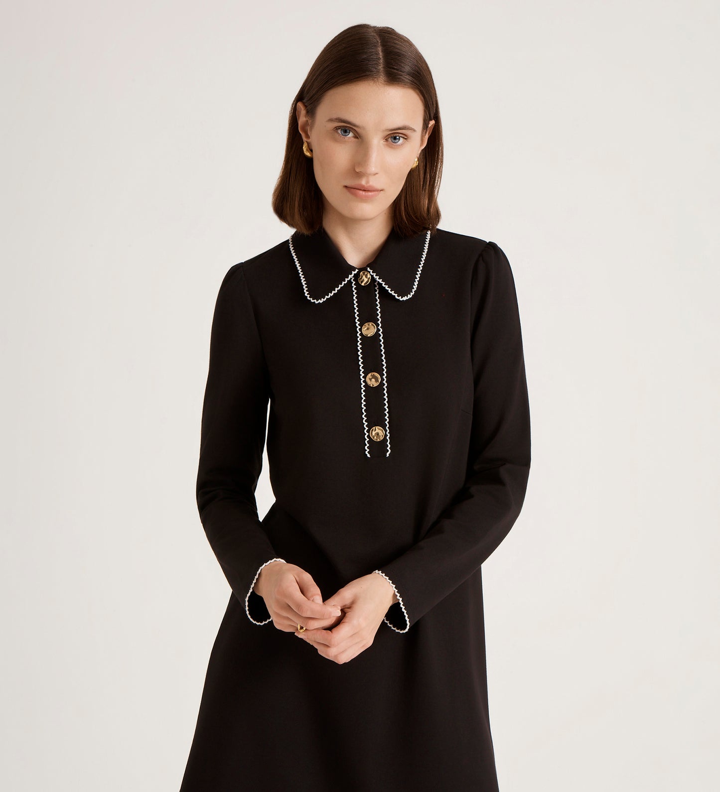 Ronnie Black Ponte Jersey Mini Dress