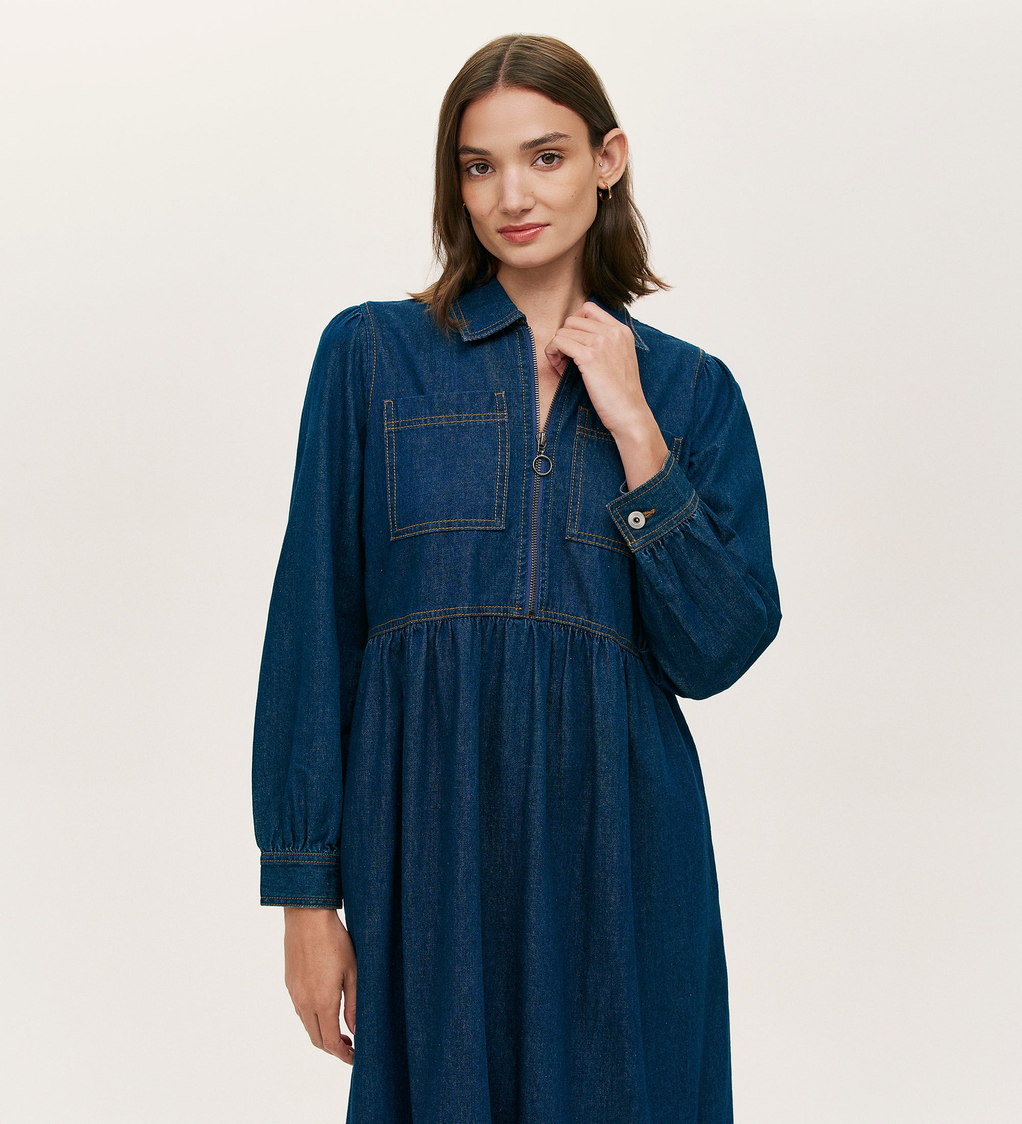 ワンピース bibiy. ROXY DENIM DRESS BIBIY. MADE | ROXY DENIM DRESS｜Bibiy.