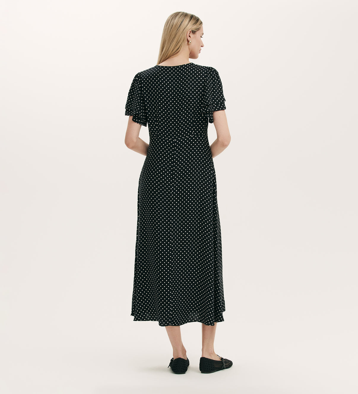 Black Polka Dot Dress