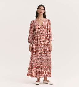 flowy wedding dress with train Basil Smock Midi Dress: Shop Romantic & Flowy Dresses main image 0