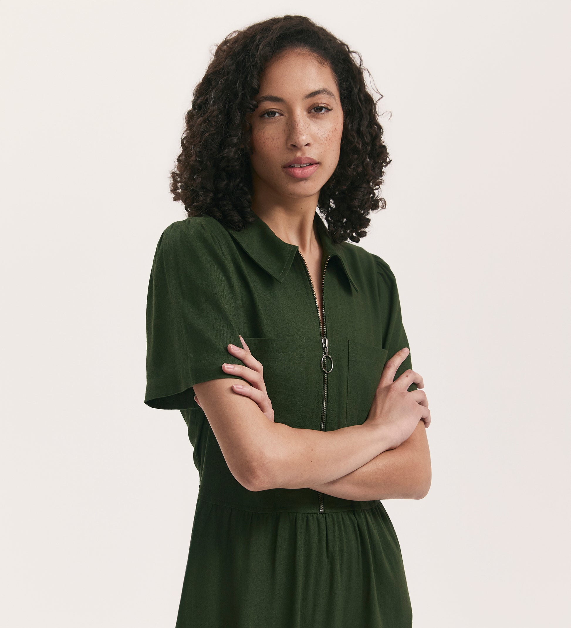 tania linen dress Few Moda | Tanya Linen Dress