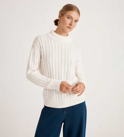 Viviana Ivory Knitted Jumper