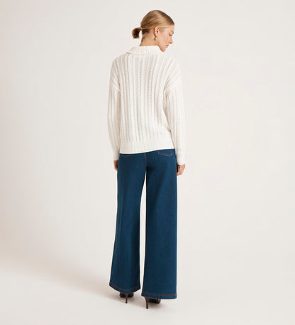 Viviana Ivory Knitted Jumper